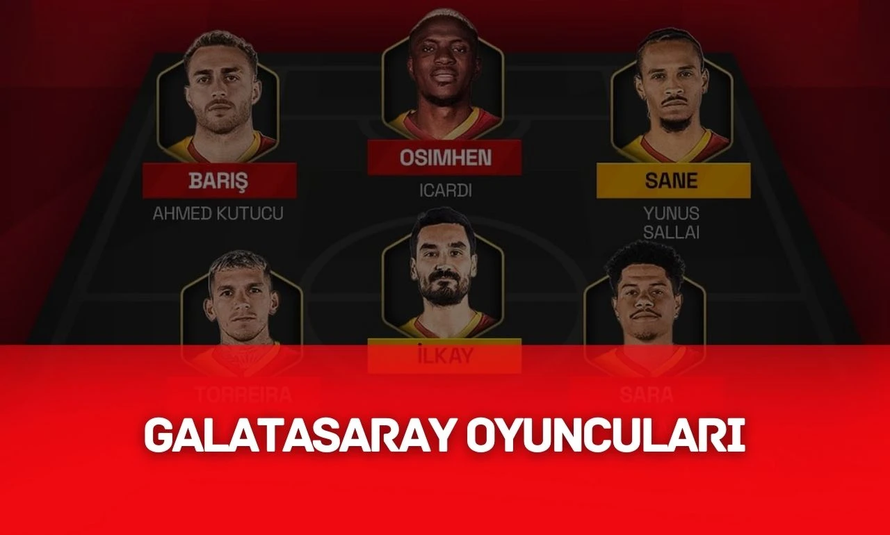 Galatasaray Oyuncuları - Yapay Zekalar