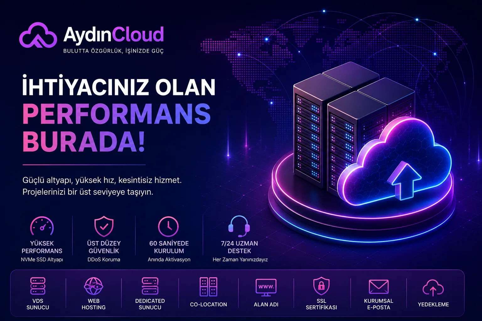 oyun sunucusunda kesintisiz performans
