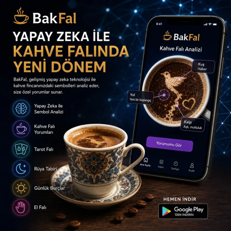 Yapay Zeka ile Kahve Falı Nasıl Çalışıyor